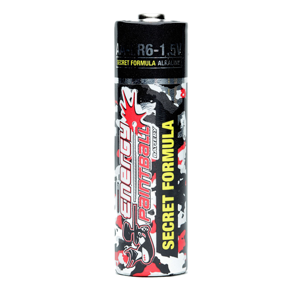 Energy Paintball Batterie 1,5v AA Alkaline 6 Stück Paintball = Paint